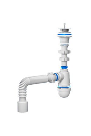 Сифон АНИ C0110 1-1/2 дюйма х40