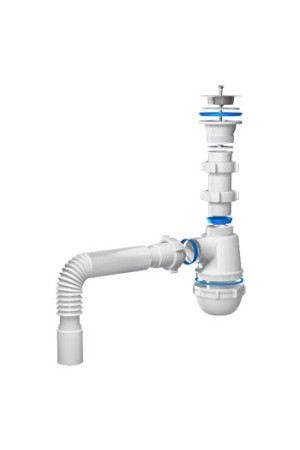 Сифон АНИ ГРОТ A0105 1-1/2 дюйма х40