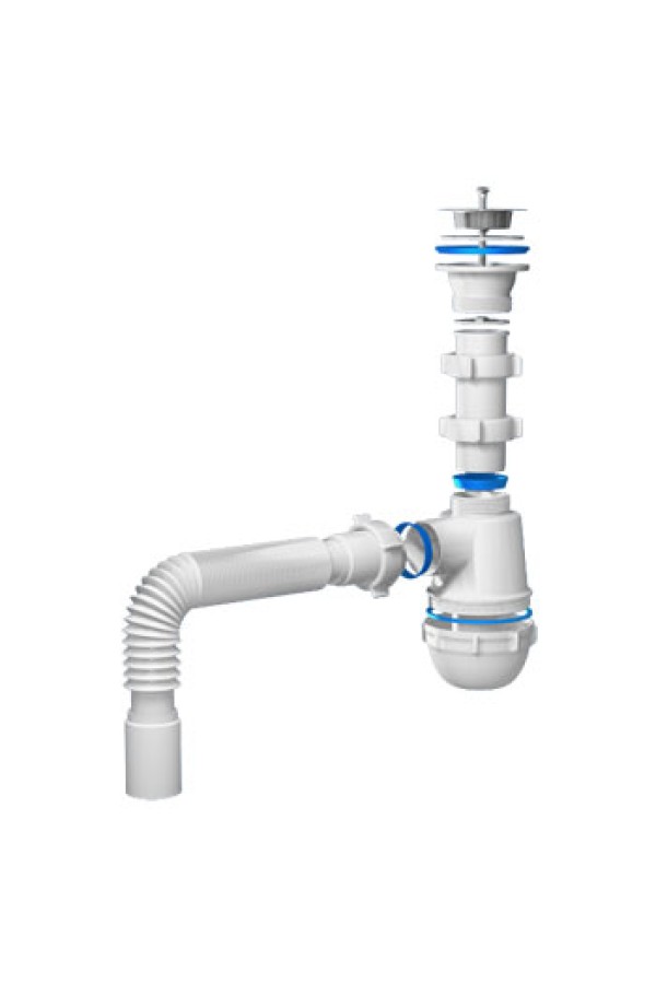 Сифон АНИ ГРОТ A0105 1-1/2 дюйма х40