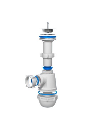 Сифон АНИ ГРОТ A0500 1-1/2 дюйма х40