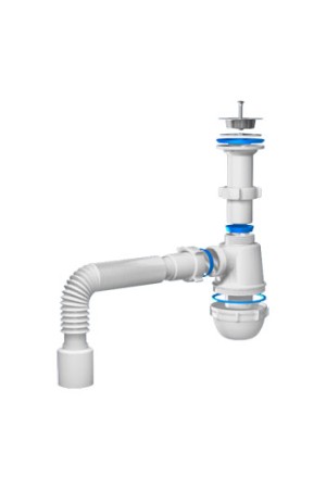 Сифон АНИ ГРОТ A0510 1-1/2 дюйма х40