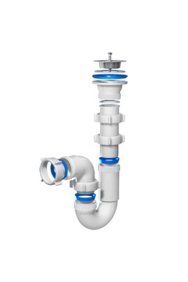 Сифон АНИ D0100 1-1/2 дюйма х40