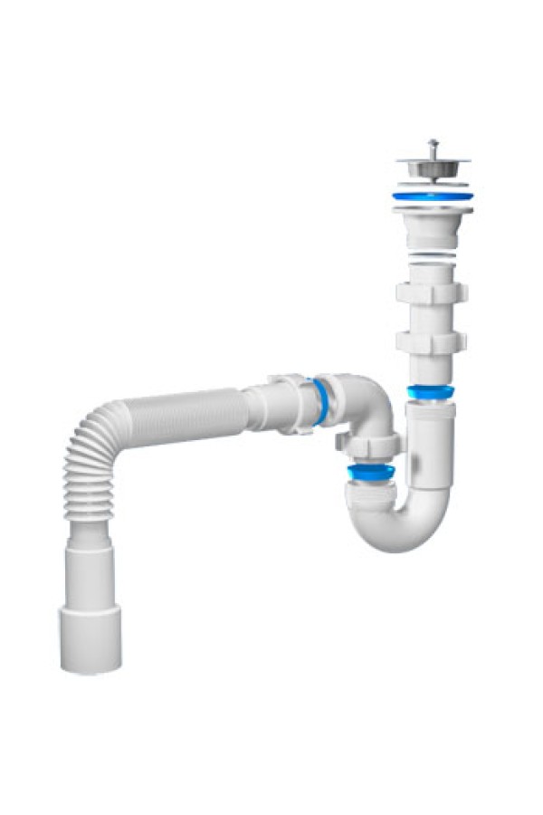 Сифон для раковины АНИ D0115 1-1/2 дюйма х40