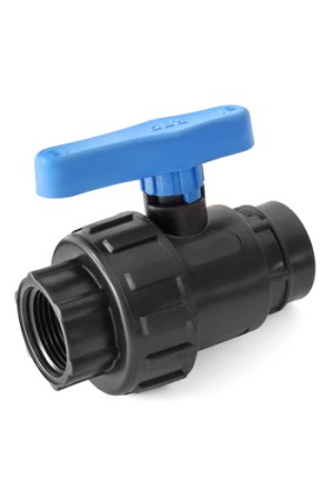 Кран шаровой ПНД 1/2 дюйма F-F