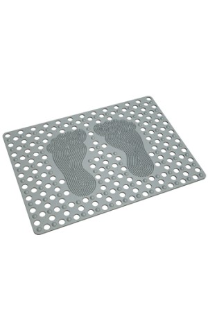 Коврик в ванну/душевую кабину ПВХ SM-PWY7050/GY (500х700)