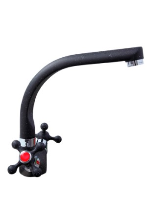 Смеситель для кухни MATRIX SMF-823090/BK чёрный