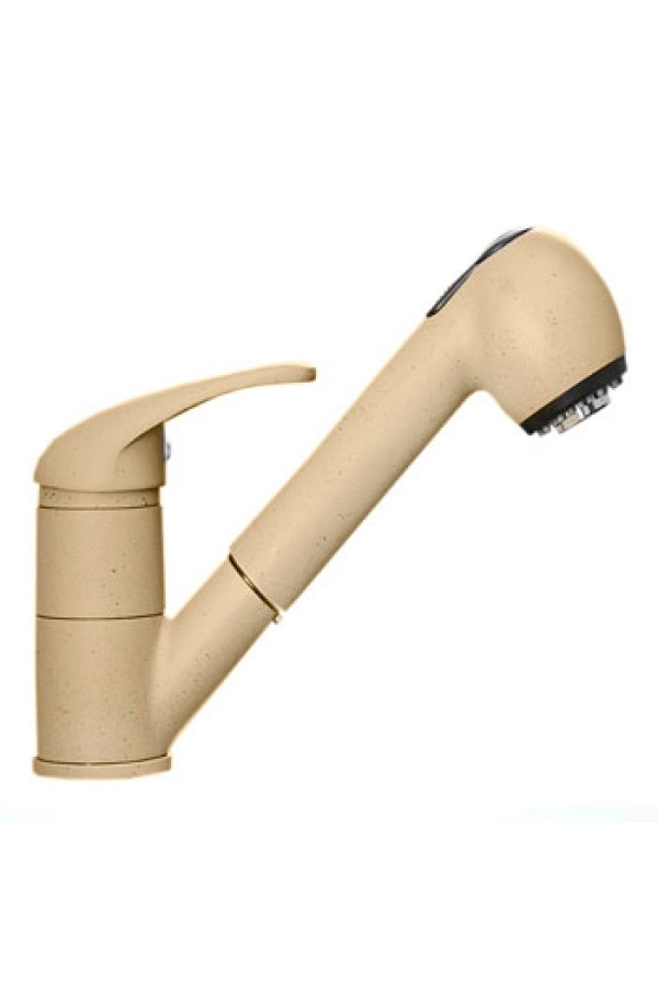 Смеситель для кухни с выдвижной лейкой MATRIX SMF-62447/KK