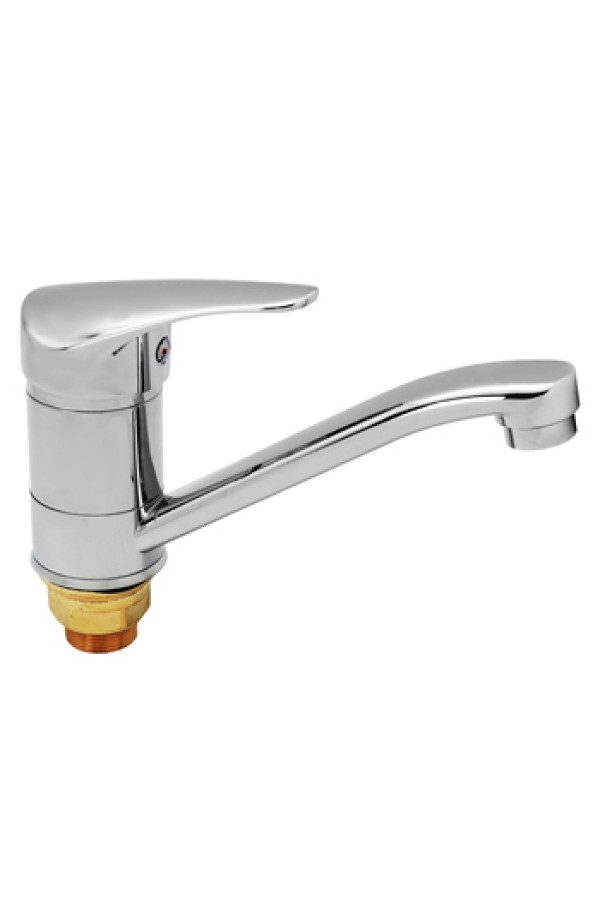 Смеситель для кухни SAMARA 'K-40L15-NUT-RUS-1' (на гайке)