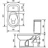 Унитаз компакт Оскольская Керамика 'ИРИДА'