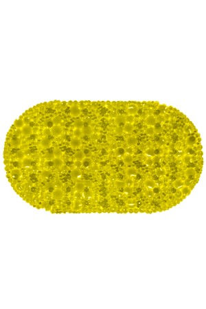 Коврик для ванной 'ЛИНЗА' жёлтый (380х670)