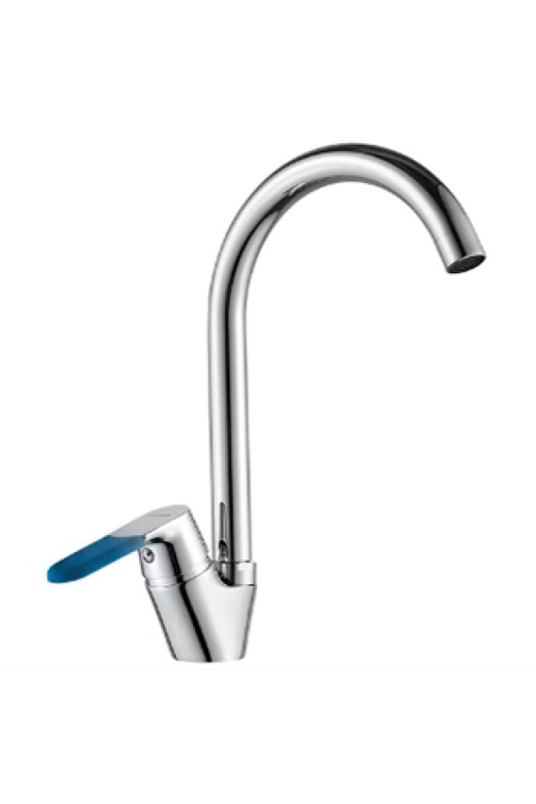 Смеситель для кухни MATRIX SMF-323307-1 (накладка на ручку 5 цветов)