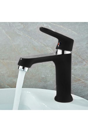 Смеситель для раковины MATRIX SMF-323300/BK чёрный