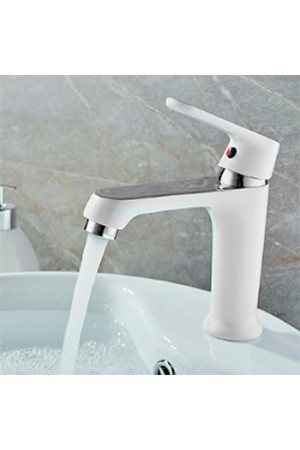 Смеситель для раковины MATRIX SMF-323300/WT белый