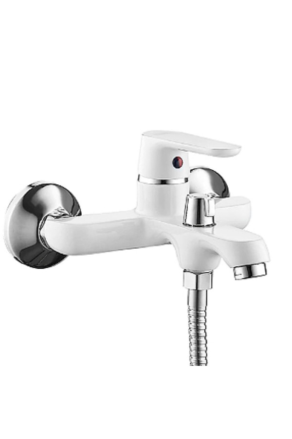 Смеситель для ванны MATRIX SMF-323303/WT белый