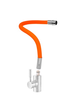 Излив для смесителей SMF-S1950/OR (тип 2) оранжевый силиконовый