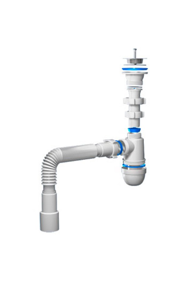 Сифон АНИ C0115 1-1/2 дюйма х40