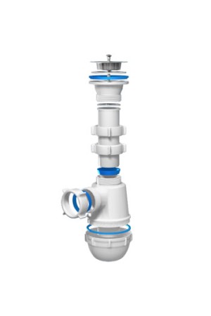 Сифон АНИ ГРОТ A0100 1-1/2 дюйма х40