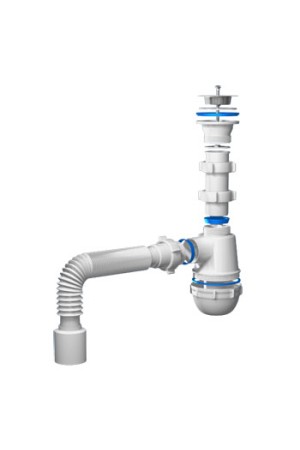 Сифон АНИ ГРОТ A0115 1-1/2 дюйма х40