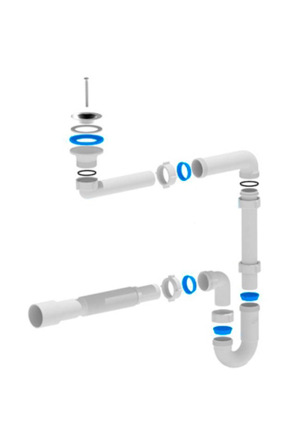 Сифон АНИ DB5016 1-1/4 дюйма х32