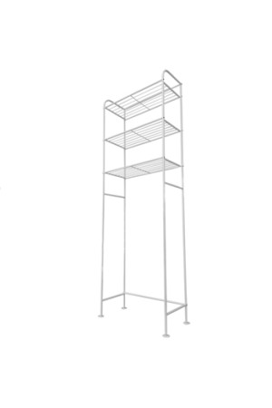 Полка над унитазом 'УЮТ' 3-х ярусная белая