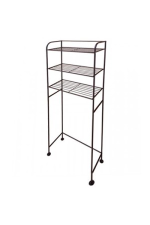 Полка над унитазом 'УЮТ' 3 полки антик медь