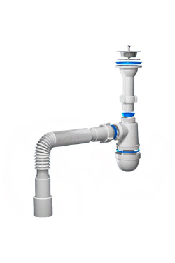 Сифон АНИ C0515 1-1/2 дюйма х40