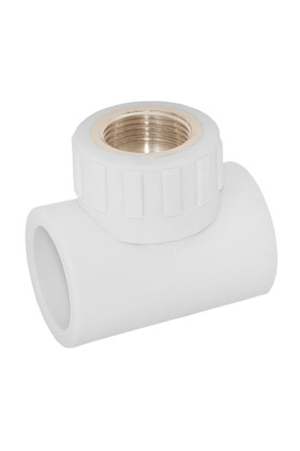 Полипропиленовый тройник W-T25F425 25 мм х 3/4 дюйма F