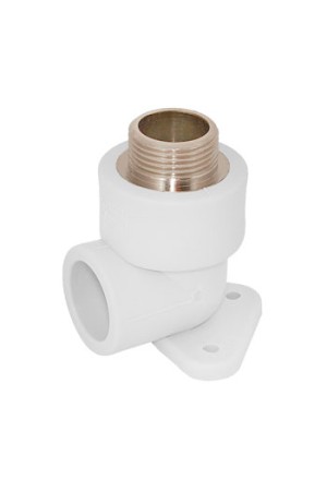 Уголок настенный полипропиленовый W-W20M3 20 мм х 1/2 дюйма M