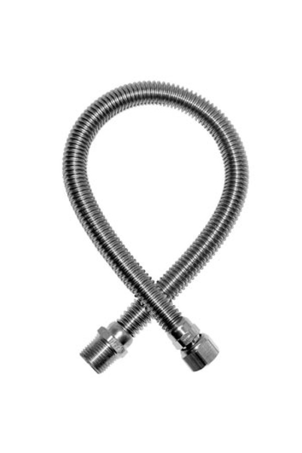 Подводка для газа сильфонная FLEXITUB 'SUPERBASIC' 1/2 дюйма 80 см F-M
