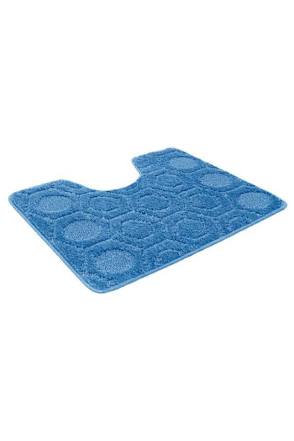 Туалетный коврик ШАХИНТЕКС АКТИВ icapret 002 синий 56 (500х600)