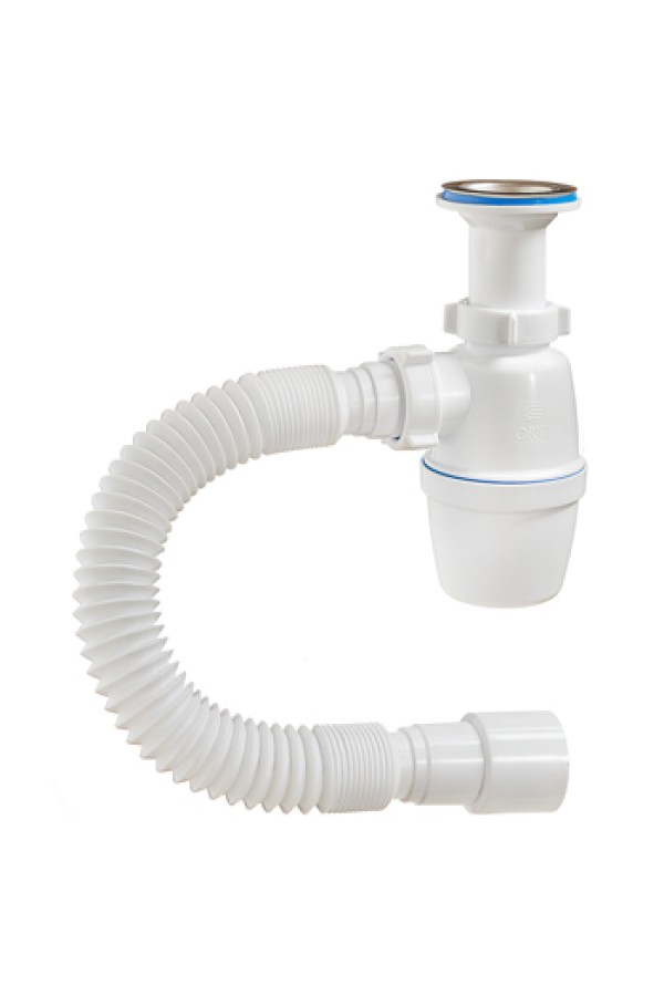 Сифон ORIO А-40029 1-1/2 дюйма х 40 с гибкой трубой 40х40/50