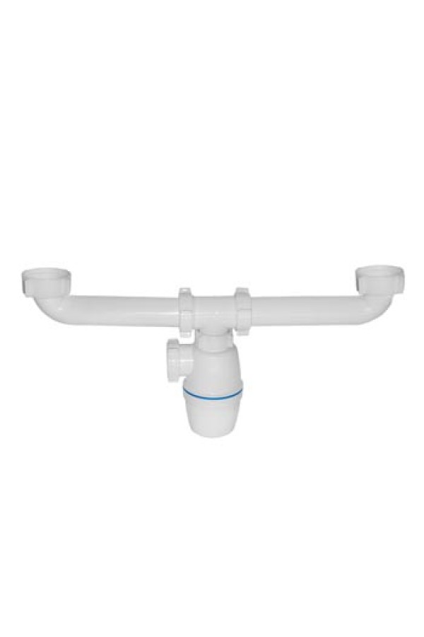 Сифон двойной ORIO А-40090 1-1/2 дюйма х 40