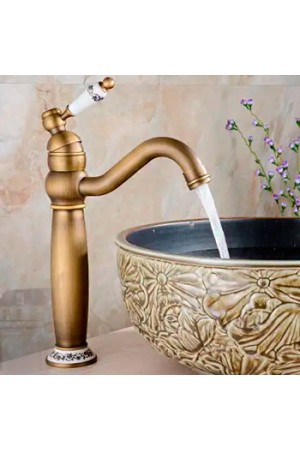 Смеситель для раковины MATRIX SMF-SMF-323960/BZ ретро бронза