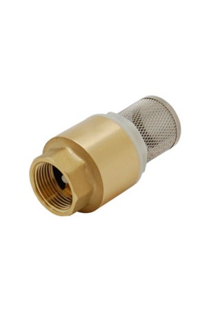 Клапан обратный с сеткой SM-02603 1/2 дюйма F с пластиковым седлом
