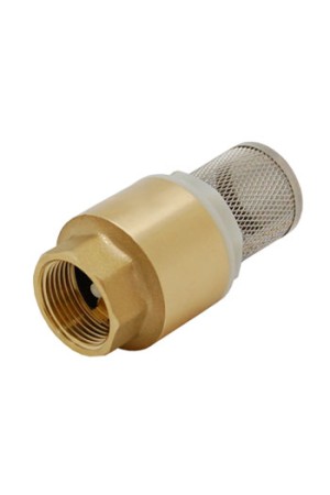 Клапан обратный с сеткой SM-02604 3/4 дюйма F с пластиковым седлом
