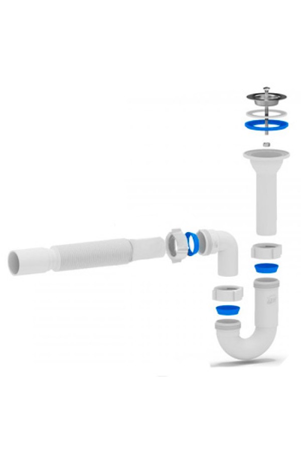 Сифон для раковины АНИ DВ2010 1-1/4 дюйма х32