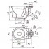 Унитаз компакт Оскольская Керамика 'СУПЕРКОМПАКТ' выпуск под углом