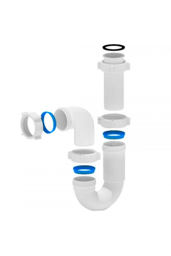 Сифон АНИ D0120 1-1/2х40 дюйма прямоточный без выпуска