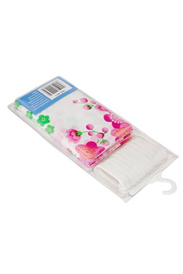 Штора для ванной комнаты с кольцами ST H023-2 180х180