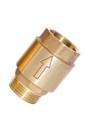 Клапан обратный SM-02805 1 дюйм F-M с пластиковым седлом