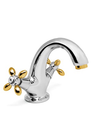 Смеситель для раковины SAMARA 'АЗАЛИЯ ЗОЛОТО'