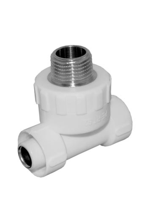 PE-RT Тройник ST - KINGBULL 530048 32 мм х M 1 дюйм х 32 мм