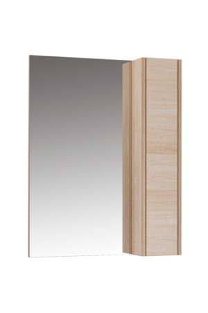 Зеркало-шкаф для ванной 'КАНАДА 60' Дуб сонома