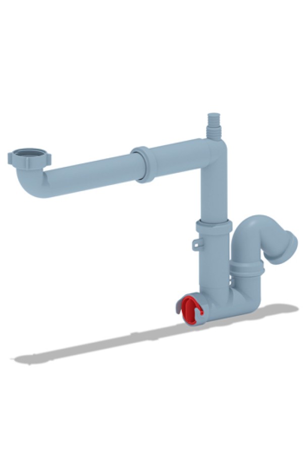 Сифон АНИ F5320 1-1/4 дюйма х 40 с отводом