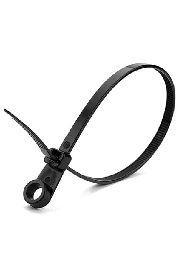 Стяжки нейлоновые SM-CT2415B 4х150 под саморез 100 шт., чёрные