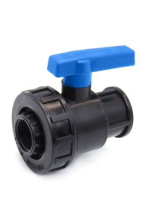 Кран шаровой ПНД 1 дюйм F-F