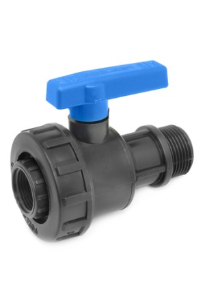 Кран шаровой ПНД 1 дюйм F-M