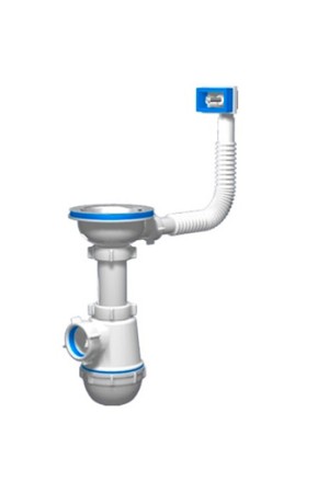 Сифон АНИ ГРОТ А0145S 3-1/2 дюйма х40