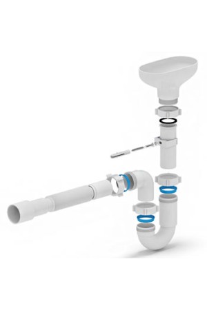 Сифон для разрыва потока струи АНИ DR0115 1-1/2 дюйма х40