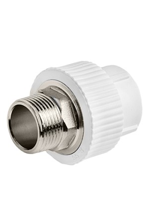 Полипропиленовый переходник W-S63M7 63 мм х 2 дюйма M под ключ